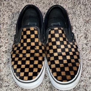 Checkered Vans